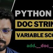 35 Doc String And Variable Scope In Python Python For Beginners In Hindi Full Course