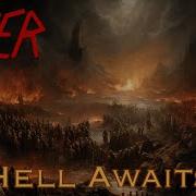 Hell Awaits от Slayer с текстами изображениями созданными ИИ Субтитры на русском