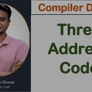 Lec 28 Three Address Code Compiler Design Bangla Tutorial