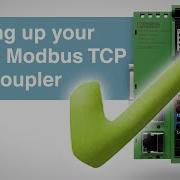 Как настроить встроенный шинный соединитель Modbus TCP и его локальный ввод вывод