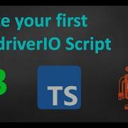 3 Create Your First Script With WebdriverIO