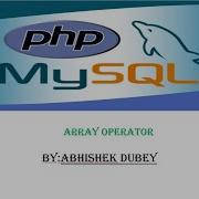 ARRAY OPERATOR IN HINDI Php Keepcoding