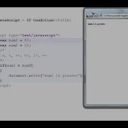 JavaScript Tutorial 7 Working With An If Else If And Esle Conditions