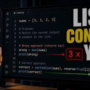 12 Python List Problems You Must Know