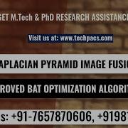 Image Fusion Using BAT Algorithm With Lapalican Pyramid And Fast Fourier Transform Hindi Version
