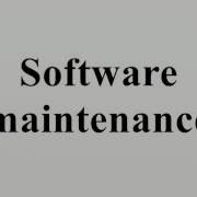 Software Maintenance