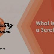 What Is A Scroll Map