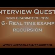 Part 6 Real Time Example Of Recursion
