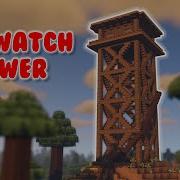 Minecraft How To Build A Firewatch Tower Tutorial Fortnite Lonely Lodge In Minecraft
