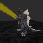 Blender 3D SpaceGodzilla Particle Test 1