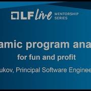 Mentorship Session Dynamic Program Analysis For Fun And Profit