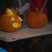 Steve Spangler Explodes Halloween Pumpkins