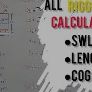 Centre Of Gravity Sling Tension Sling Length Sling Angle Sling Hight Load Weight Rigging Calculation
