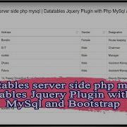 How To Connect Datatables Jquery Plugin With Php MySql And Bootstrap Code Hunter