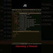 Canceling A Timeout Js Timeout And Intervals Settimeout React Js Setinterval React Shorts