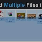 Upload Multiple Files And Images In PHP