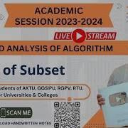 DAA86 Sum Of Subset Problem Using Backtracking Algorithm Sum Of Subset Problem Examples
