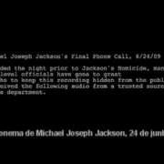 O último Telefonema De Michael Jackson 24 06 2009 Legendado