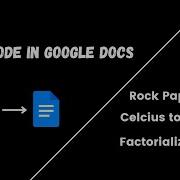 Can I Code JavaScript In Google Docs