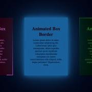 Crazy Animated Box Effect With Rain Effect Using Html And Css Only