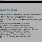 How To Take User Input In Java Java Tutorial For Beginners