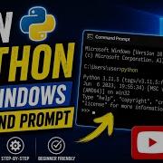 Run Python In Windows Command Prompt How To Install Python In Windows Machine Command Prompt