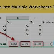 Split Data Into Multiple Worksheets By Column Number In Excel VBA