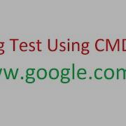Method 1 Ping Test Using CMD Windows 10 Packet Loss Test CMD Ping Test Google Server