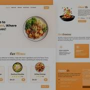 Build A Responsive Food Restaurant Website Using HTML CSS JavaScript Step By Step Tutorial