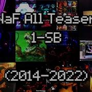 FNaF 1 SB All Teasers 2014 2022