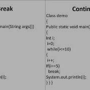 Break And Continue In Java In Hindi What Is Break In Java What Is Continue In Java