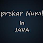 Kaprekar Number In JAVA BluejCode