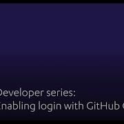 Enabling Login With GitHub OAuth Cardstack Developer Series
