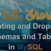 Episode 006 Creating And Dropping Schemas And Tables In MySQL
