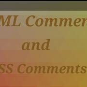 How To Write HTML Comments And CSS Comments Using Notepad