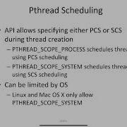 Chapter 6 08 Thread And Pthread Scheduling