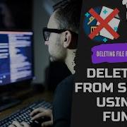 How To Delete File From Server Folder Using Php Function