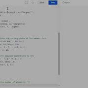 C Program To Implement Tournament Sort Tournament Sort Code In C Coding Guide For Beginners