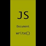 6 Document Write JavaScript Frontend Take It Easy Shorts