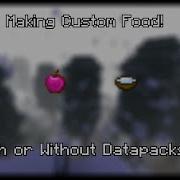 Minecraft Custom Food Tutorial How To Add Custom Food