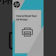 How To Reset Your HP Printer Shorts