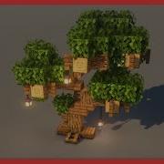 How To Build A Custom Fantasy Oak Tree In Minecraft Short