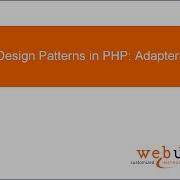 Design Patterns In PHP Adapters
