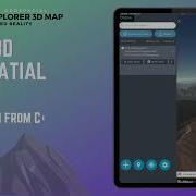Earth Explorer 3D Map App Augmented Reality Mapping App