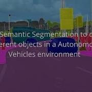 Using Semantic Segmentation To Detect Different Objects In A Autonomous Vehicles Environment