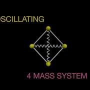 Three Ways To Solve This 4 Mass Oscillator Energy Python Lagrangian