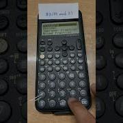 How To Find Mod Value The Reminder Using Casio Fx 991CW Shortcut Modulus Casio Casiofx991cw