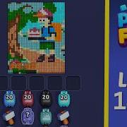 Pixel Flow Level 1499 Solution Walkthrough