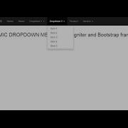 Codeigniter How To Create Dynamic Dropdown Menu With Bootstrap