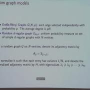 Spectral Statistics Of Sparse Random Graphs Jiaoyang Huang